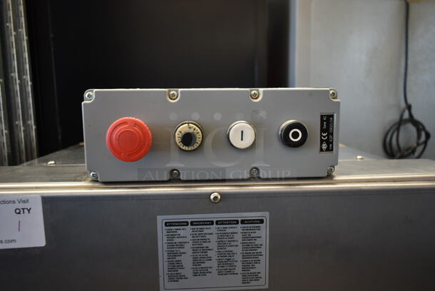 Ostali Taglerina Orizzontale Metal Commercial Floor Style Reversible Dough Sheeter on Commercial Casters. 400 Volts, 3 Phase. - Image 5 of 8