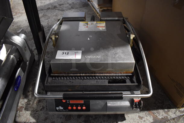 Star Pro Max 2.0 Stainless Steel Commercial Countertop Panini Press. 17x24x12. Cannot Test Due To Plug Style - Image 1 of 6