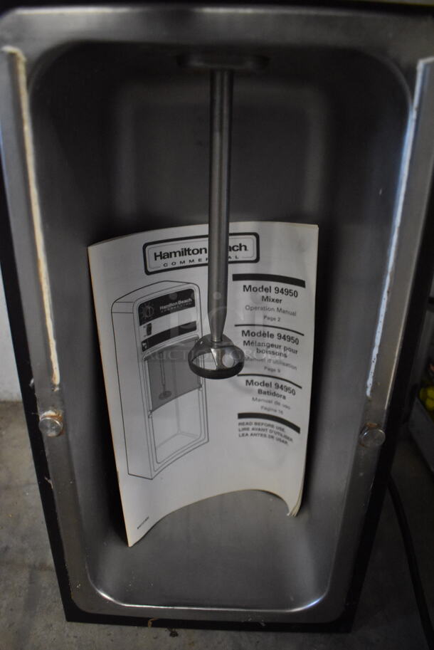 Hamilton Beach 94950 Metal Commercial Countertop Drink Mixer. 120 Volts, 1 Phase. 10x8x26. Tested and Working! - Image 6 of 7