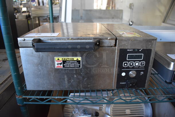 Antunes DFW-250CF Stainless Steel Commercial Countertop Deluxe Food Steamer. 120 Volts, 1 Phase. 17x17x8. Tested and Working! - Image 1 of 7