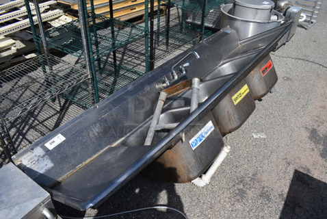 Eagle Stainless Steel Commercial 3 Bay Sink w/ Dual Drainboards, Faucet and Handles. Comes w/ 2 H Legs. 90x25x30. Bays 16x19x10. Drainboards 16x22x2. Legs 21"