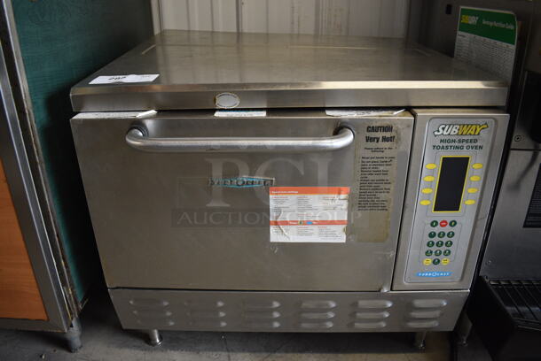 Turbochef Model NGC Stainless Steel Commercial Countertop Electric Powered Rapid Cook Oven. 208/240 Volts, 1 Phase. 26x27.5x23