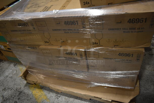 PALLET LOT of 16 Boxes of 24 BRAND NEW Chef & Sommelier 46961 Cabernet 16 oz. Tall Wine Glass by Arc Cardinal. 16 Times Your Bid! - Image 3 of 7