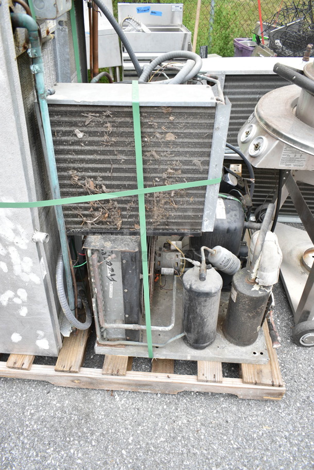 PALLET LOT OF 4 Items; Rusell AA28-106B-DE 208-5230 Volt, 1 Phase Evaporator Fan, Copeland RST70C1E-TA5-959 208/230 Volts 1 Phase Compressor and Tecumseh AV195ET-037-J7 208-230 Volt, 1 Phase Compressor. 4 Times Your Bid! - Image 2 of 9