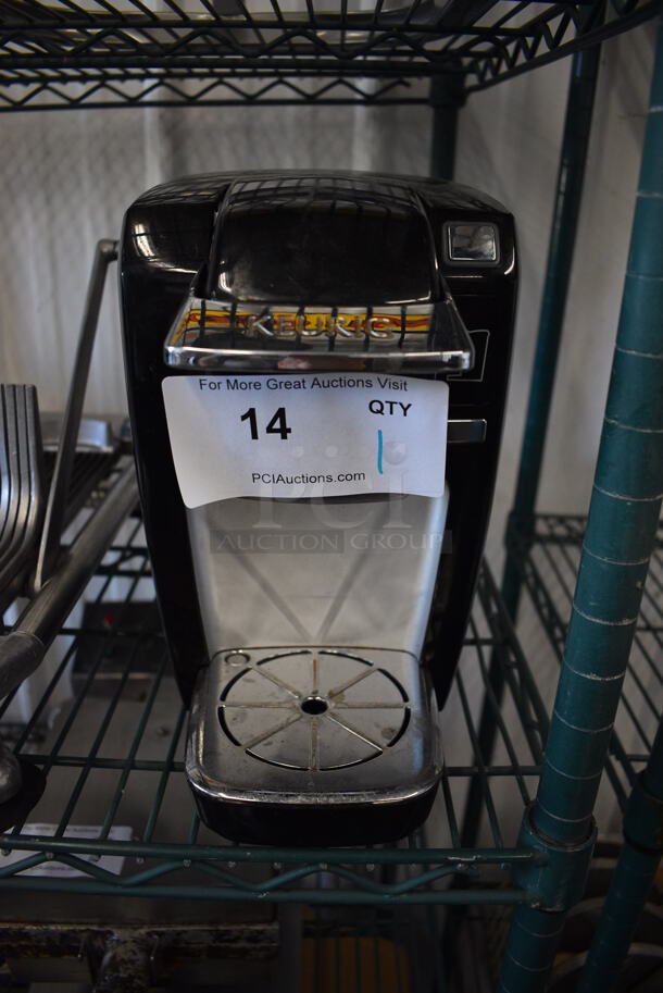 Keurig K10 Metal Countertop Single Cup Coffee Machine. 120 Volts, 1 Phase. 8x13x12 - Image 1 of 6