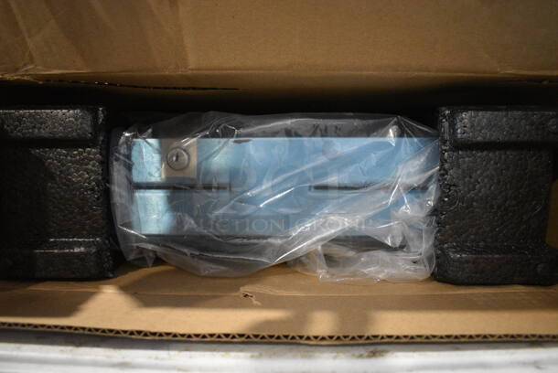 BRAND NEW IN BOX! Metal Cash Drawer w/ Stainless Steel Face. 16x17x5 - Image 2 of 4