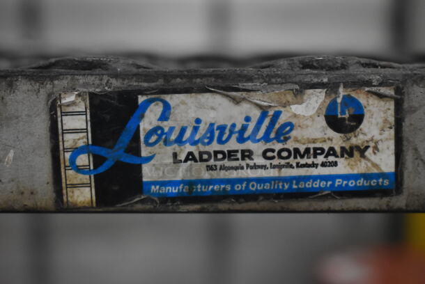 Louisville Gray Metal Portable Stairs on Commercial Casters. - Image 6 of 6