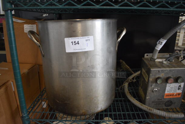 Metal Stock Pot. 17.5x14.5x16