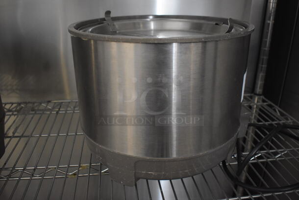 Vollrath HS-11 Stainless Steel Electric Powered Food Warmer With Lid. 120V Tested And Working - Image 2 of 2