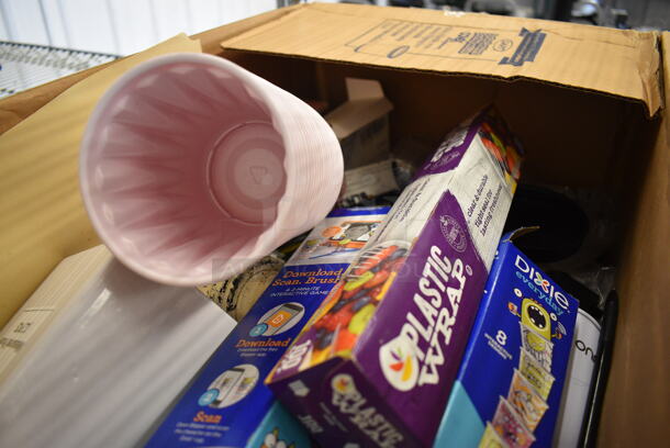 ALL ONE MONEY! Lot of 3 Boxes of Various Items Including Glass Jar and Extension Cord! - Image 5 of 5