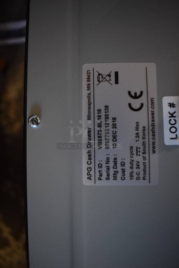 2 BRAND NEW IN BOX! Vasario Cash Drawers. 16.5x16.5x4. 2 Times Your Bid! - Image 5 of 12