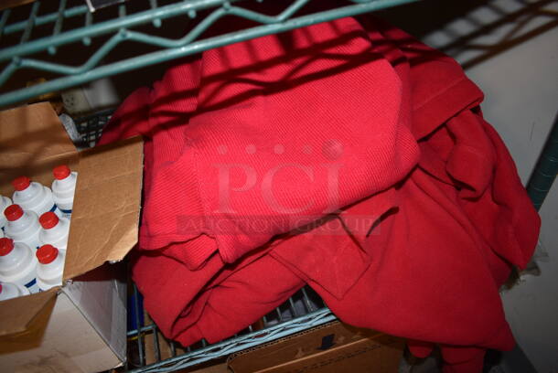 ALL ONE MONEY! Tier Lot of Various Items Including Fischer Model RF-60 Ultra-Sound Machine, Ultrasound Gel, and Sweaters - Image 2 of 5