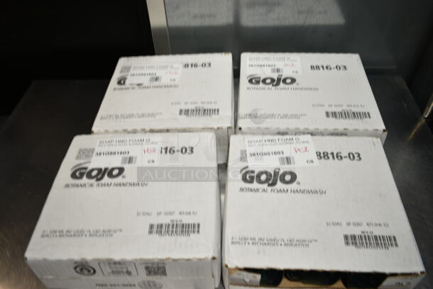 4 Boxes of 3 BRAND NEW! GOJO 8816-03 ADX Botanical 1250 mL Foaming Hand Soap. 4 Times Your Bid! - Image 2 of 3