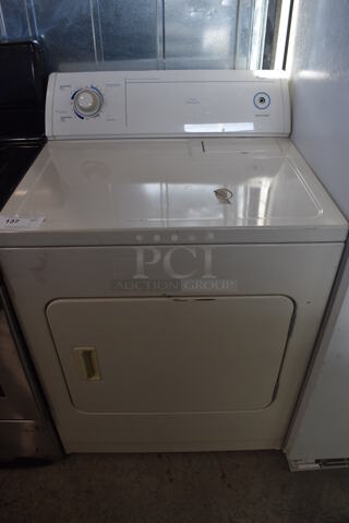Maytag LER4634JT1 Metal Front Load Dryer. 120/240 Volts, 1 Phase. 29x27x43