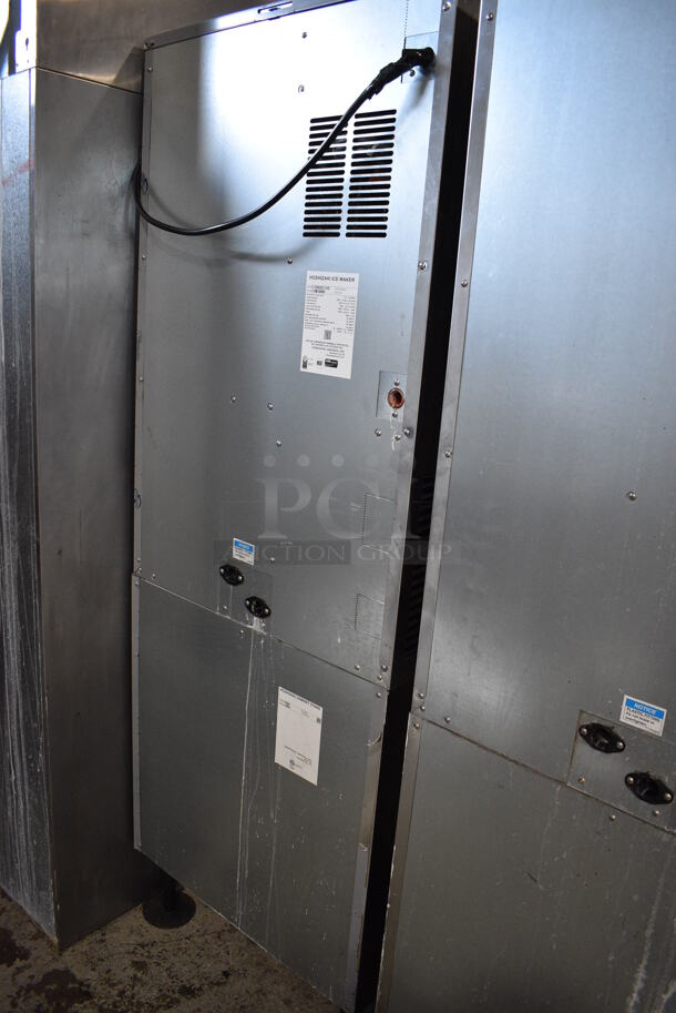 2018 Hoshizaki DCM-500BAH Stainless Steel Commercial Ice Maker and Dispenser on Hoshizaki SD-500 Cabinet Stand. 115-120 Volts, 1 Phase. 26x23x73 - Image 8 of 8