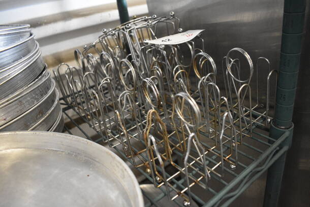 16 Metal Countertop Condiment Holders. 4.5x3x5. 16 Times Your Bid! - Image 2 of 3
