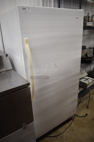 Kenmore Metal Single Door Reach In Freezer. 115 Volts, 1 Phase. 32x30x65. Tested and Working!