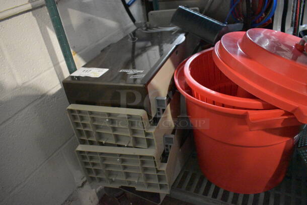ALL ONE MONEY! Tier Lot of Various Items Including Salad Spinner, Cutting Boards and Plasticware Dispensers! - Image 4 of 5
