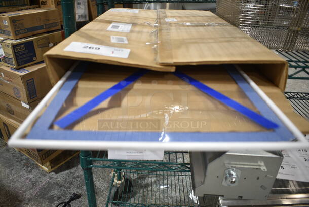 BRAND NEW SCRATCH AND DENT! 14059144396 Amana 59144396 Ceramic Divider Shelf for AMS and MSO Series.  - Image 2 of 3