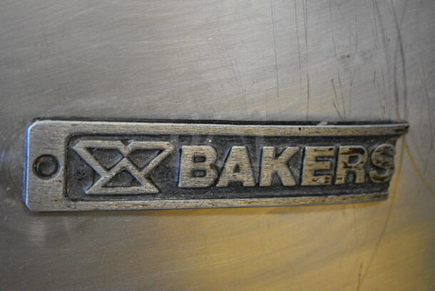 Bakers Pride P46S Stainless Steel Commercial Countertop Electric Powered 2 Deck Pizza Oven w/ Broken Cooking Stones. One Door Needs To Be Reattached. 208 Volts, 1 Phase. - Image 2 of 7