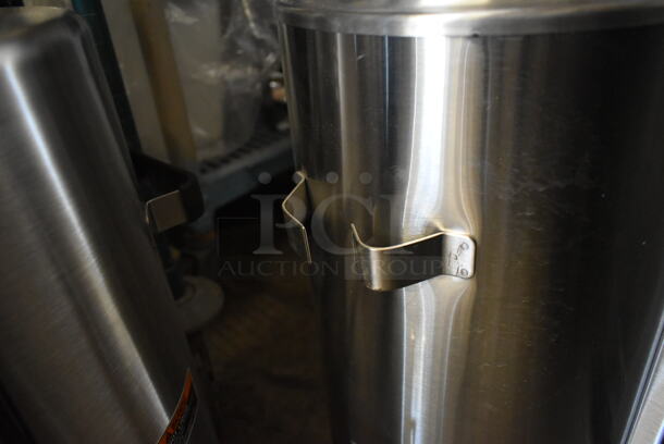 BRAND NEW SCRATCH AND DENT! Fetco TPD-30 Luxus Stainless Steel 3 Gallon Coffee Dispenser - Image 3 of 7