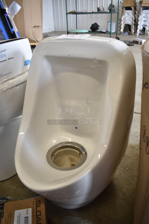 BRAND NEW SCRATCH AND DENT! American Standard WES-4000 F-4000 Urinal.  - Image 3 of 8