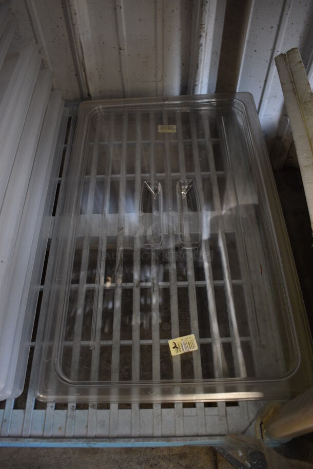 ALL ONE MONEY! Lot of 13 Poly Full Size Drop In Bin Lids - Image 3 of 3