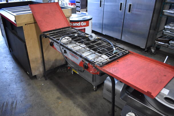 Camp Chef GB-90 Metal Commercial Propane Gas Powered 3 Burner Grill. 49x17x34  - Image 3 of 7
