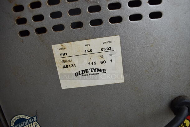 Olde Tyme PN1 Stainless Steel Commercial Countertop Nut Grinder. 115 Volts, 1 Phase. 11x21x21. Tested and Working! - Image 4 of 6