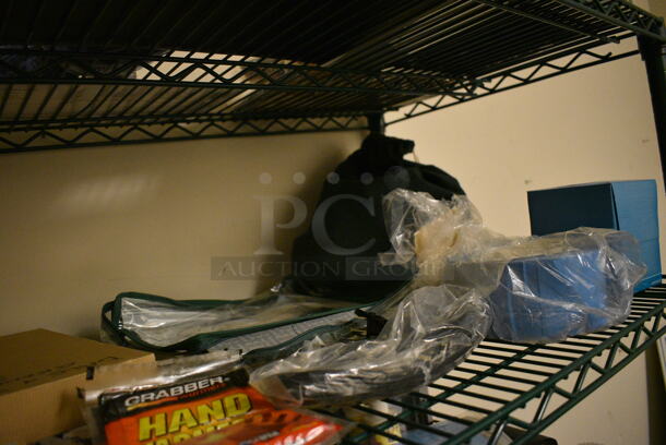 ALL ONE MONEY! Tier Lot of Various Items Including Hand Warmers and Patio Furniture Covers  - Image 2 of 5