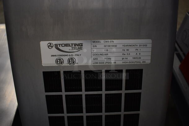 2013 Stoelting CW5-37b Stainless Steel Commercial Countertop Air Cooled Whipped Cream Dispenser. 115 Volts, 1 Phase. 10x23x19 - Image 6 of 7