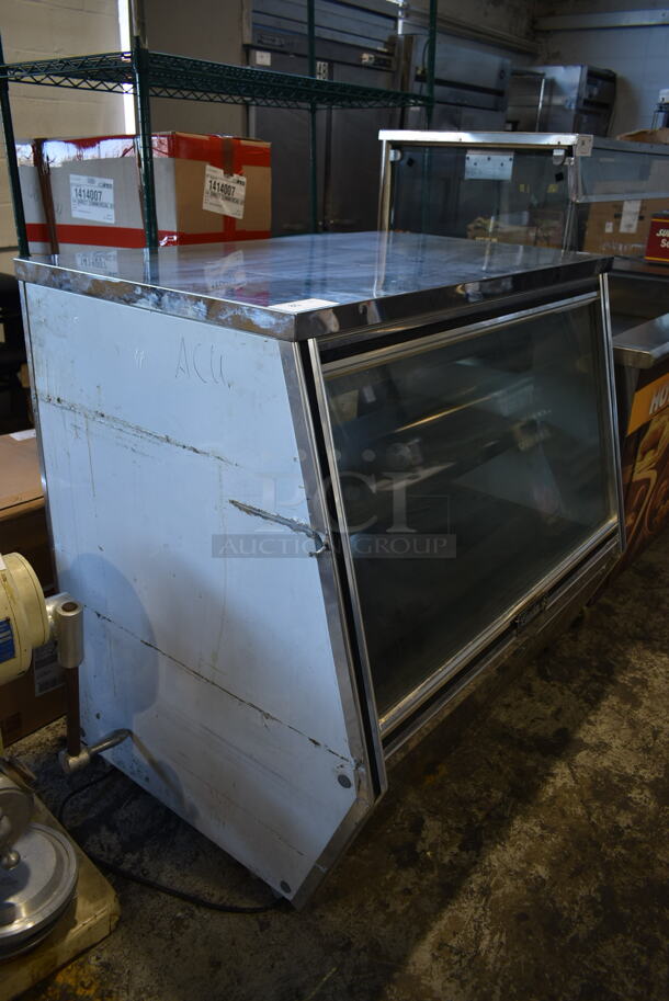 2017 Leader CDL48 S/C Stainless Steel Commercial Floor Style Deli Display Case Merchandiser. 115 Volts, 1 Phase. Tested and Working! - Image 4 of 9