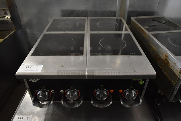 Vollrath 924HIMC Stainless Steel Commercial Countertop Electric Powered 4 Burner Induction Range. 208/240 Volts. - Image 1 of 5
