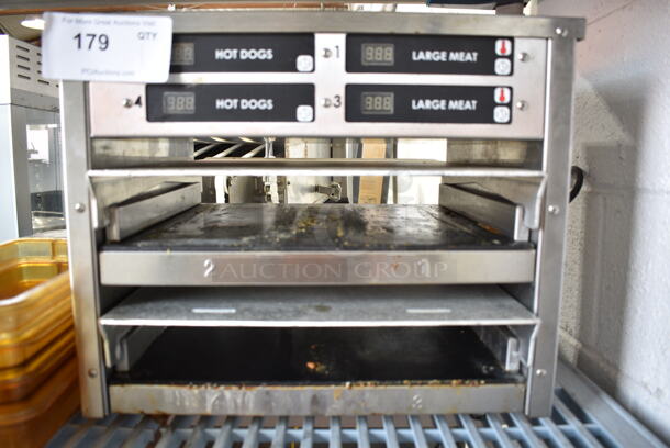 Carter Hoffmann MCHLM223 Stainless Steel Commercial Countertop Dedicated Holding Bin. 120 Volts, 1 Phase. Tested and Working! - Image 3 of 5