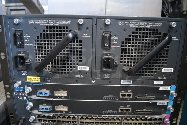 Cisco Rack Unit Including Catalyst 4507R. 19x14x19 - Image 2 of 4