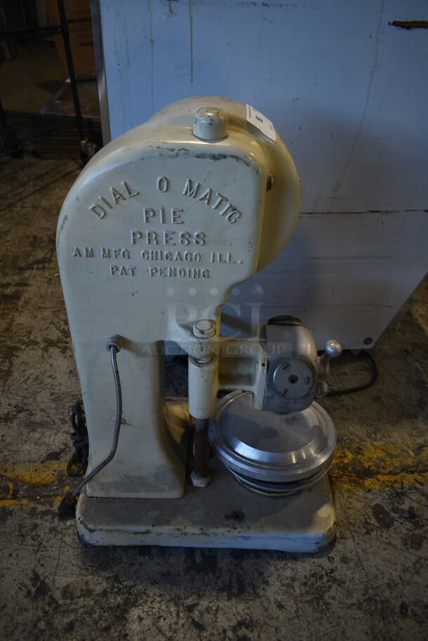 Kaiser Dial O Matic 300 Metal Commercial Countertop Pie Press. 115 Volts, 1 Phase. Tested and Does Not Power On - Image 2 of 6