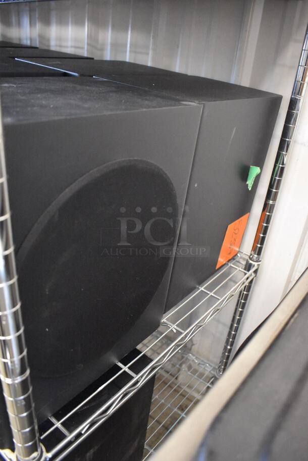 2 Samsung PS-WR65D Subwoofer Speakers. 110-120 Volts, 1 Phase. 8x12x14. 2 Times Your Bid! - Image 4 of 5