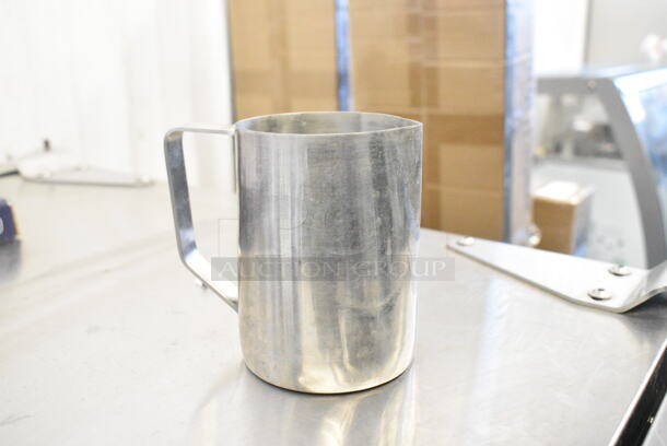 5 Various Items Including Metal Pitchers, 2 Metal Kettles. Includes 6x4x4. 5 Times Your Bid!  - Image 3 of 5