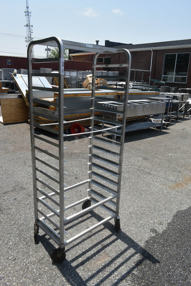 Metal Commercial Pan Transport Rack on Commercial Casters. - Image 2 of 3