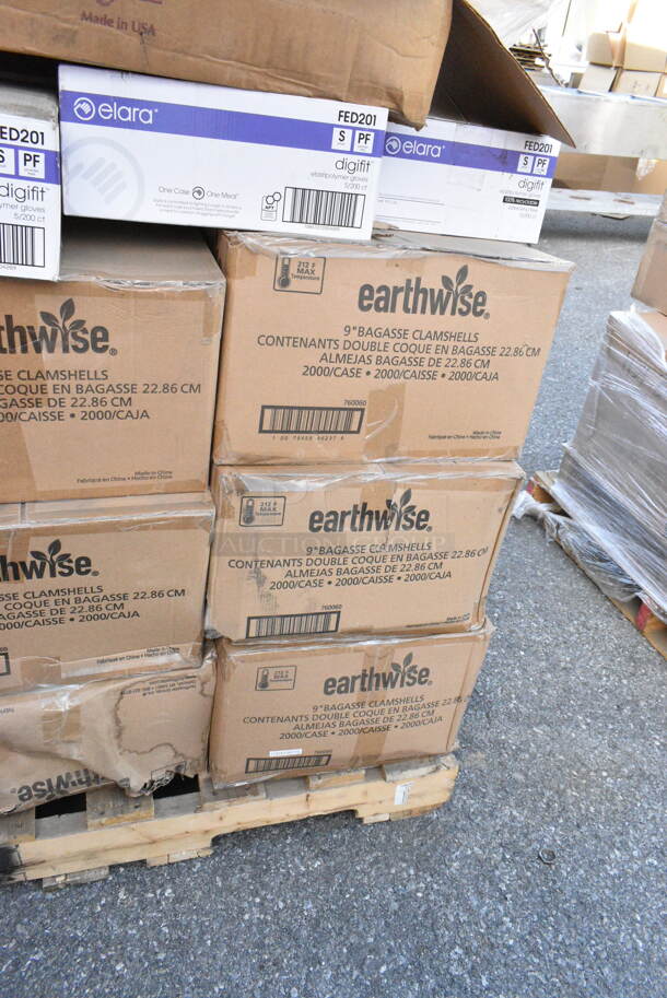 36 BRAND NEW! Items Including .Flyer Pitcher, Cocktail Tray 5", Revol BC0312 Glasses, Elara FED201Elastipolymer Gloves, Earthwide Bagasse Clamshells. 36 Times Your Bid!  - Image 11 of 12
