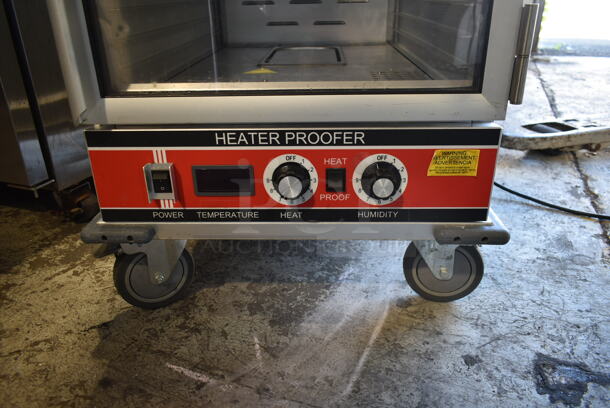 2019 Bevles HPC-6836 Metal Commercial Single Door Reach In Heated Holding Cabinet on Commercial Casters. 120 Volts, 1 Phase. Tested and Working! - Image 2 of 6