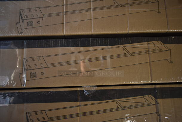 PALLET LOT of 47 BRAND NEW SCRATCH AND DENT! ServIt 423SW72TCP Stainless Steel Commercial 72" High Wattage Strip Warmer with On/Off Toggle Controls and Cord. Stock Picture Used as Gallery. 47 Times Your Bid! - Image 5 of 6
