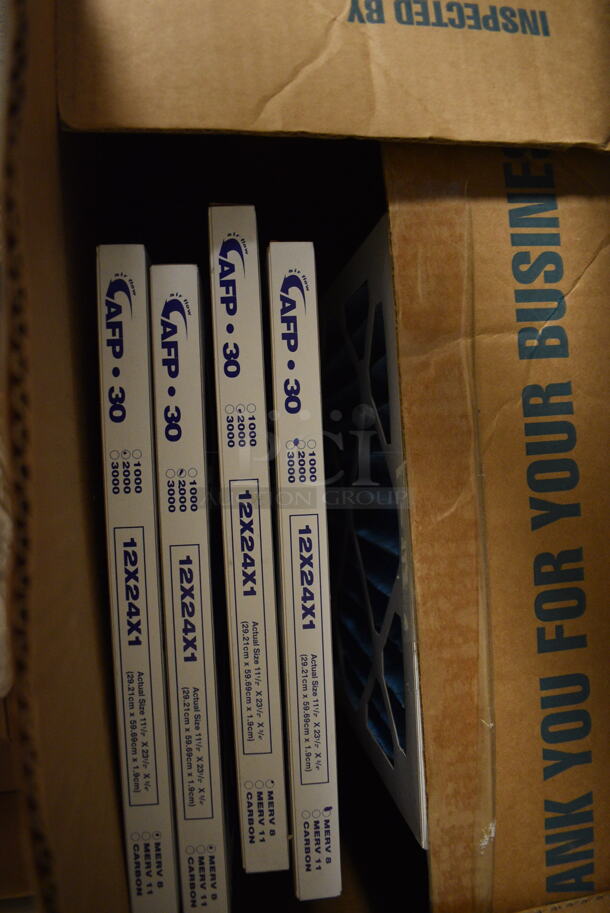 ALL ONE MONEY! Airflow AFP.30 2000 Merv 8 Filters, Light Switches, Ralph Lauren Shams, and Evaporative Chilling Towels - Image 4 of 11