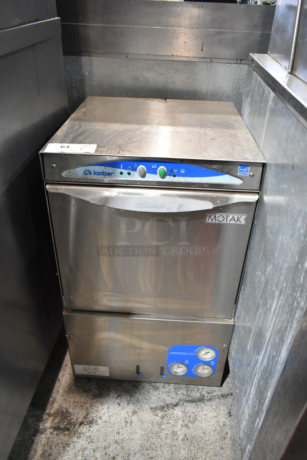 Iamber DSP3 Stainless Steel Commercial Undercounter Dishwasher. 208-240 Volts, 1 Phase.  - Image 1 of 7
