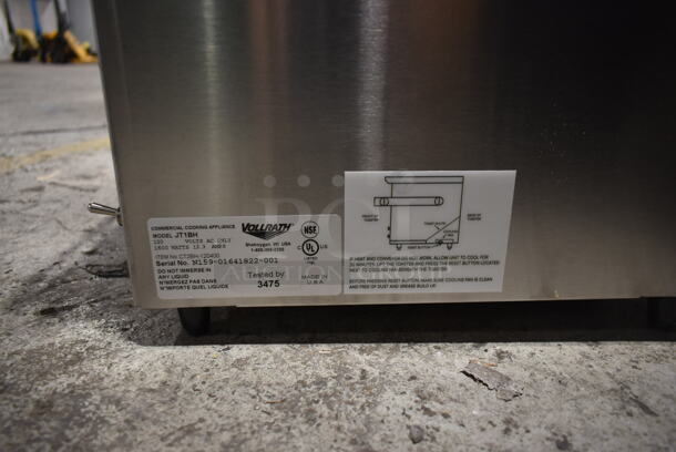 BRAND NEW SCRATCH AND DENT! Vollrath JT1BH Stainless Steel Commercial Countertop Conveyor Oven. 120 Volts, 1 Phase. Tested and Working! - Image 5 of 5