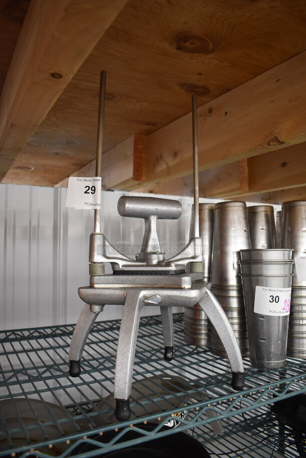 Nemco Metal Countertop Vegetable Cutter. 10x10x21 - Image 2 of 6