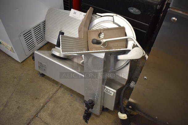 Bizerba SE 12 US Stainless Steel Commercial Countertop Meat Slicer. 120 Volts, 1 Phase. 32x24x24. Tested and Does Not Power On - Image 3 of 7