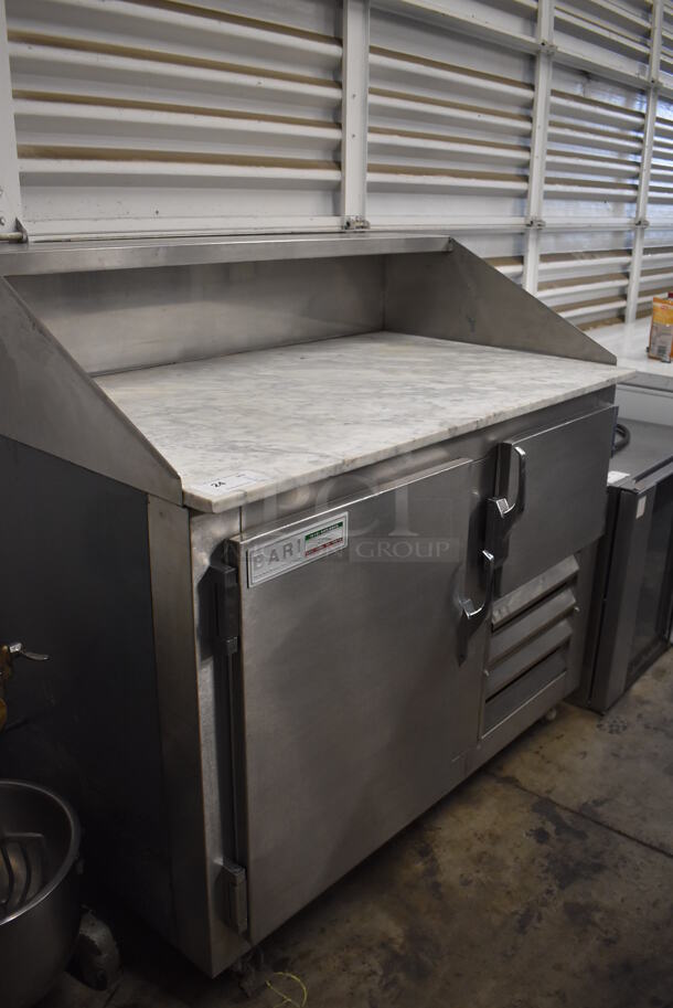 Bari 121 Stainless Steel Commercial Dough Retarder w/ Stone Countertop on Commercial Casters. 115 Volts, 1 Phase. 50x32x48. Tested and Powers On But Temps at 57 Degrees - Image 4 of 11