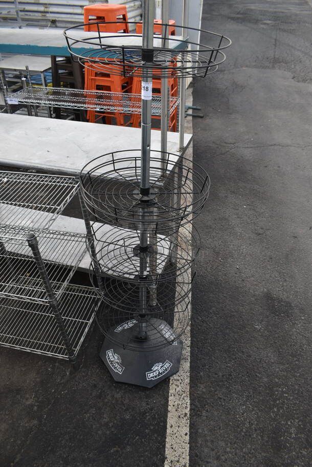 Metal 5 Tier Rack. - Image 2 of 2