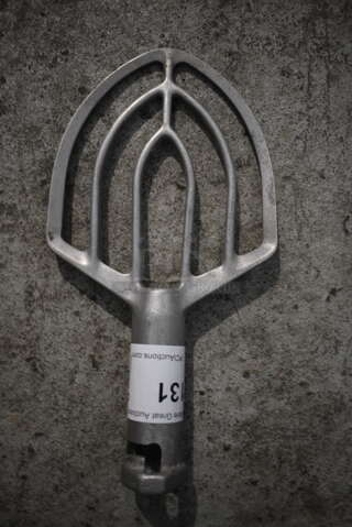 Hobart A20-12B Metal Commercial 20 Quart Paddle Attachment for Mixer. 7x2.5x13